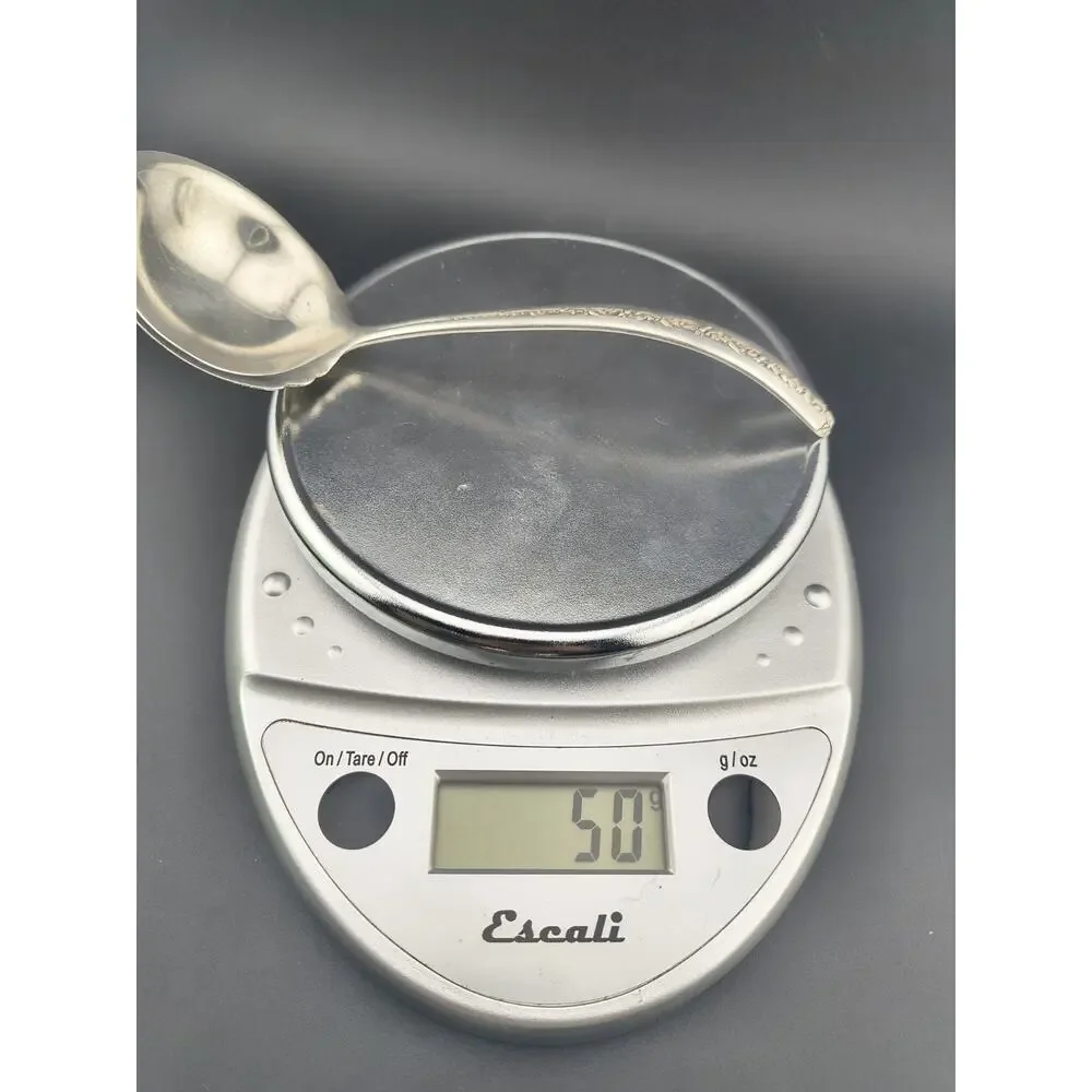 Towle Rambler Rose Sterling Silver Gravy Ladle 6-7/8